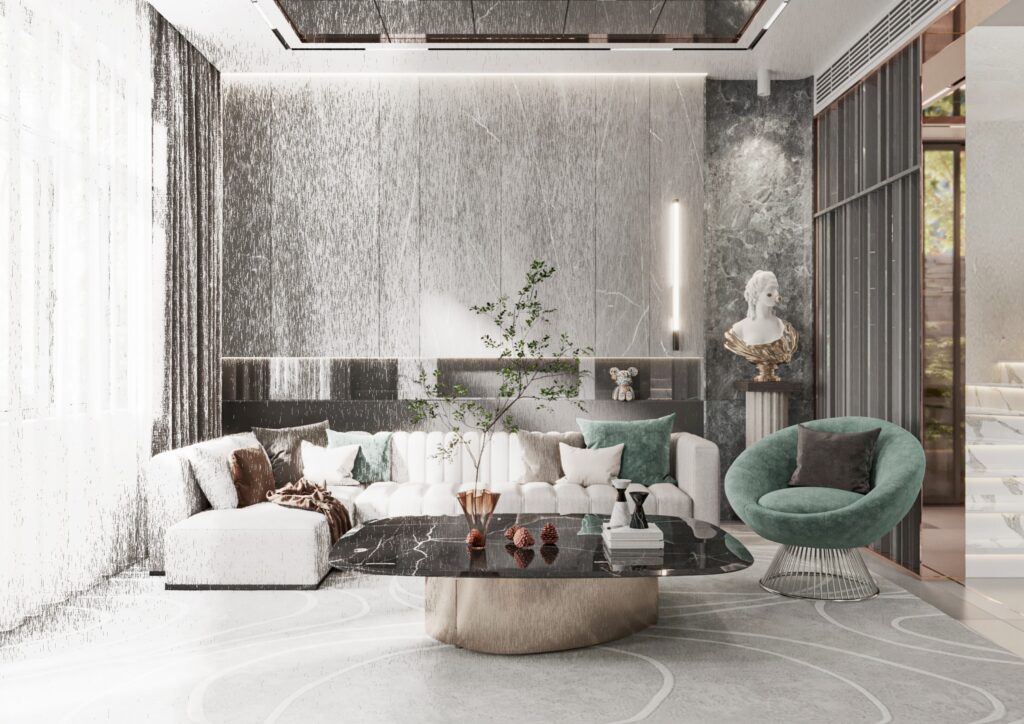 Le Art Yếu tố thứ năm dịch vụ thiết kế thi công trọn gói